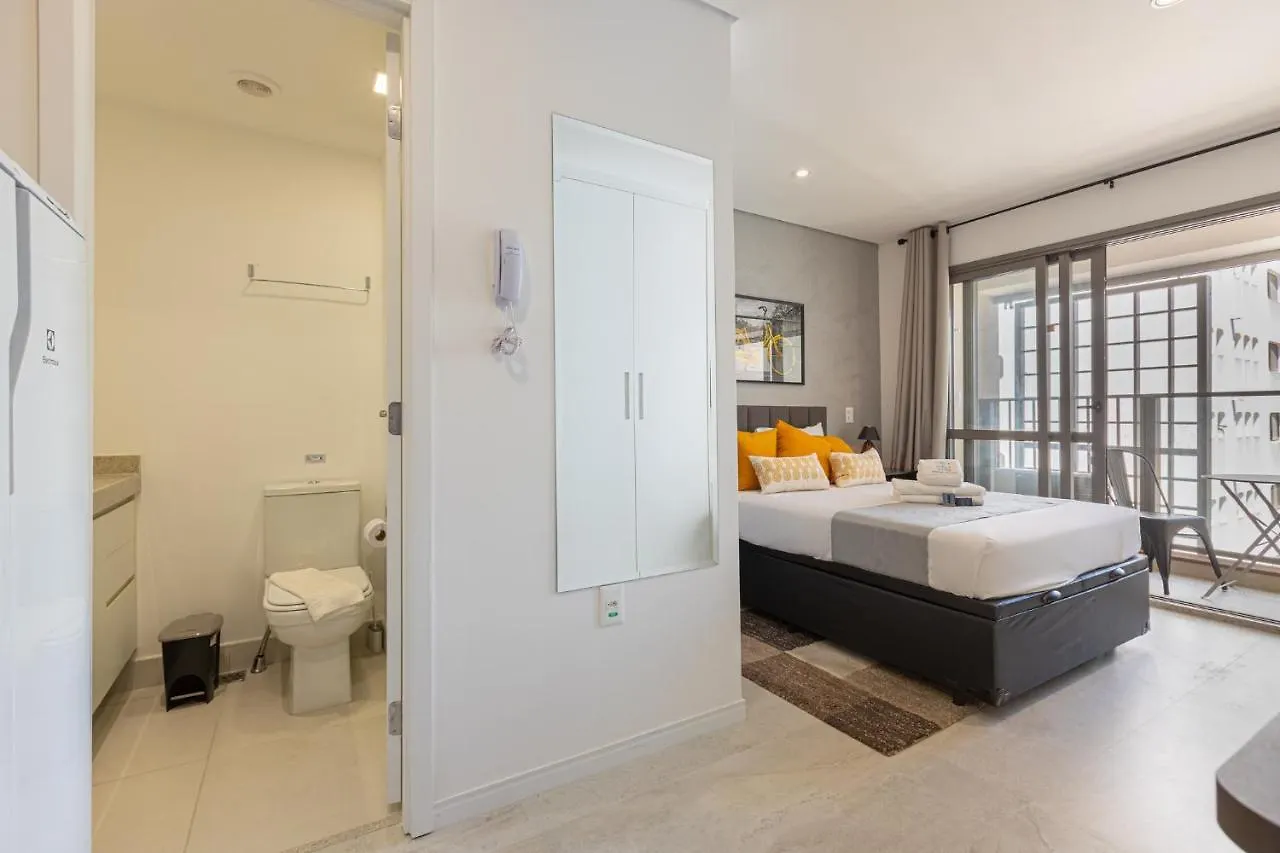 Easy Star - Studio Charmoso Com Piscina No Brooklin!- Yt03H Sao Paulo Apartment