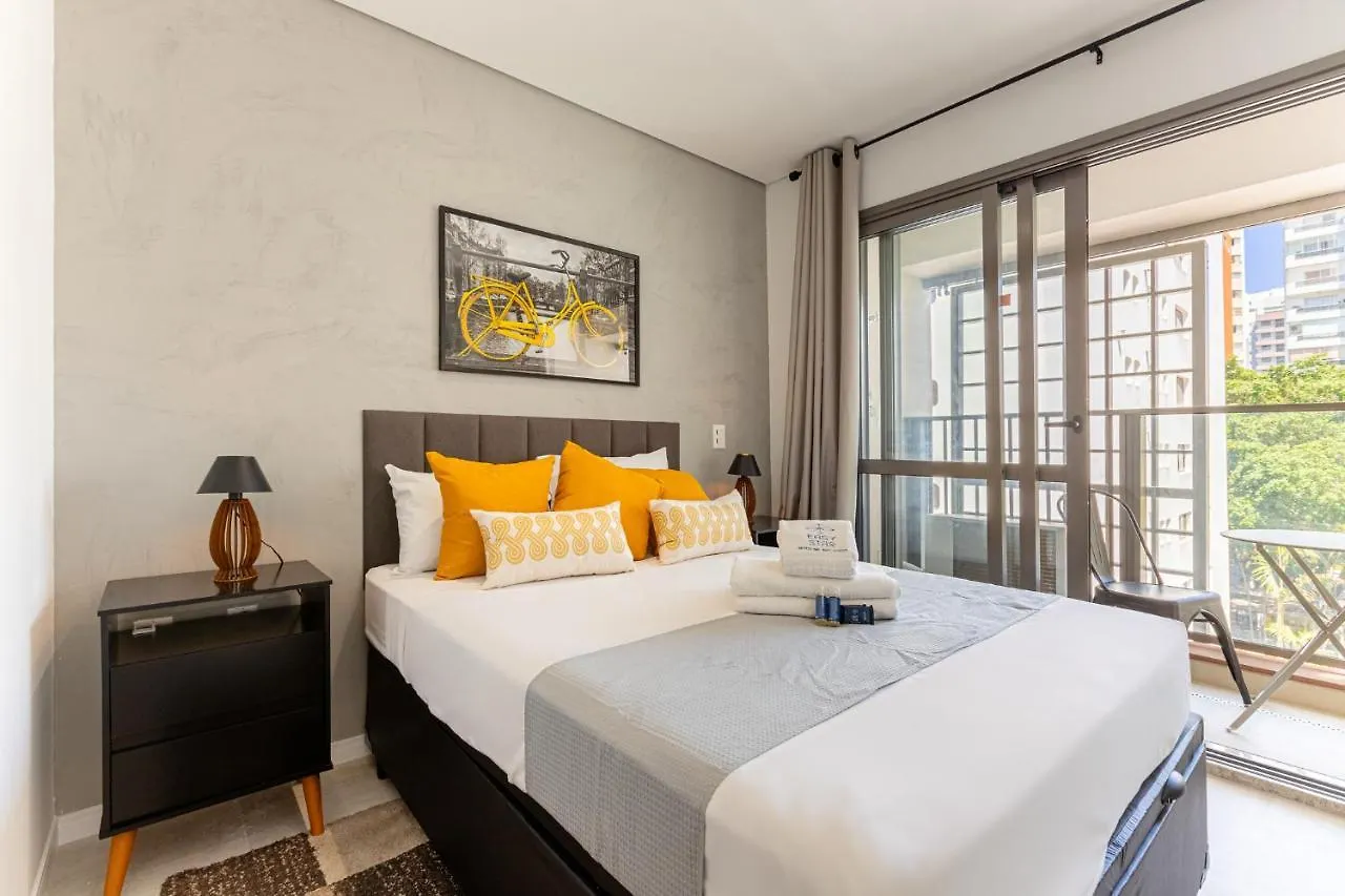 Easy Star - Studio Charmoso Com Piscina No Brooklin!- Yt03H Sao Paulo