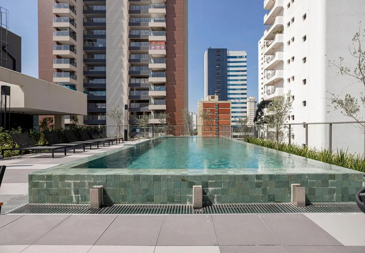 סאו פאולו Easy Star - Studio Charmoso Com Piscina No Brooklin!- Yt03H ברזיל
